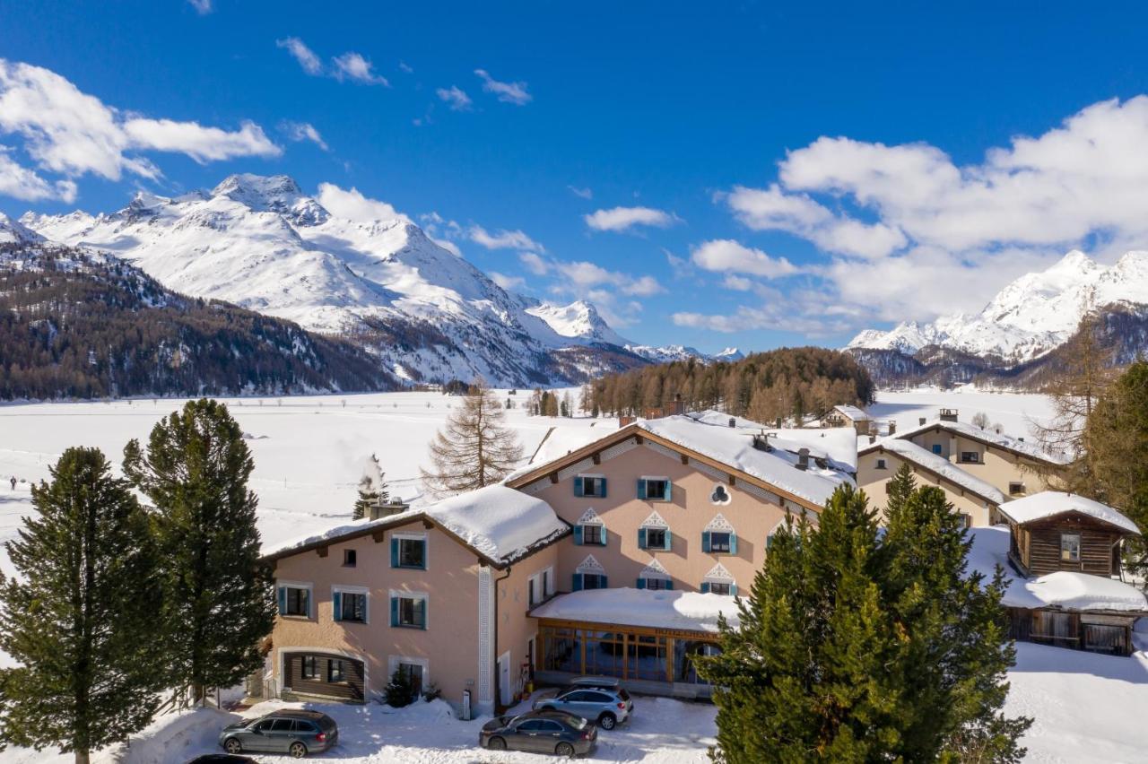 Hotel Chesa Randolina Sils Maria Bagian luar foto