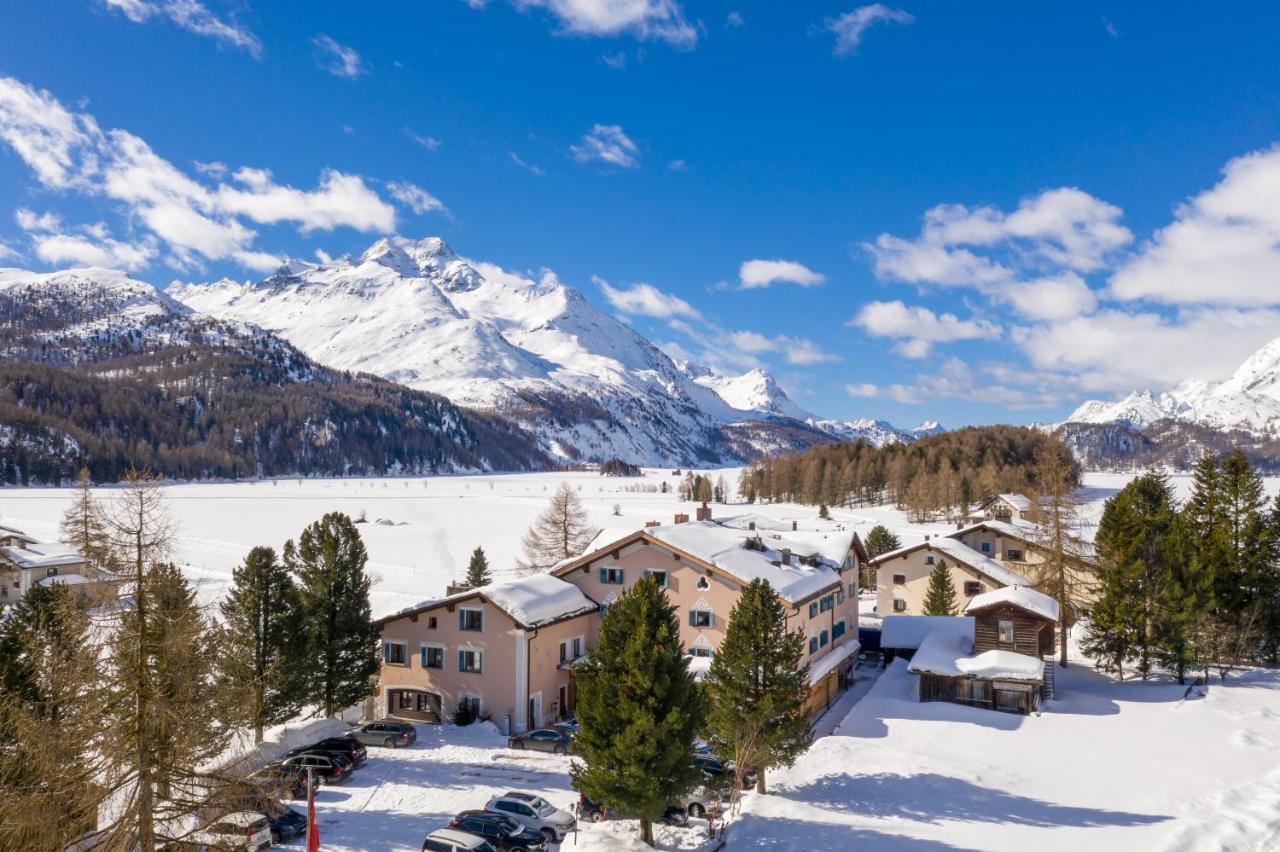 Hotel Chesa Randolina Sils Maria Bagian luar foto