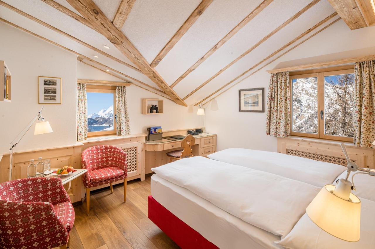 Hotel Chesa Randolina Sils Maria Bagian luar foto