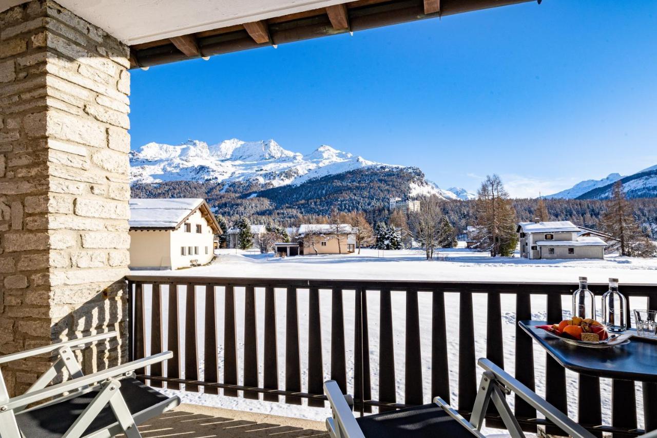 Hotel Chesa Randolina Sils Maria Bagian luar foto