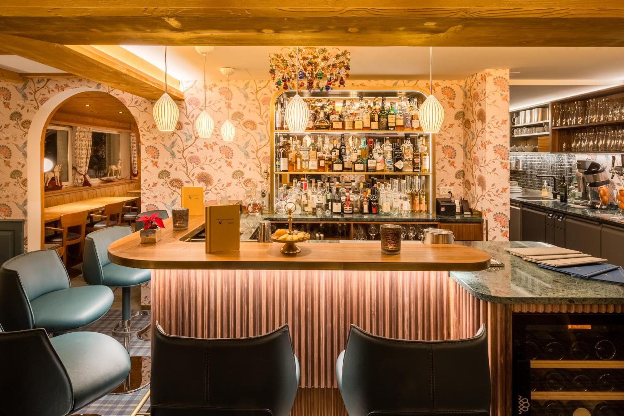 Hotel Chesa Randolina Sils Maria Bagian luar foto