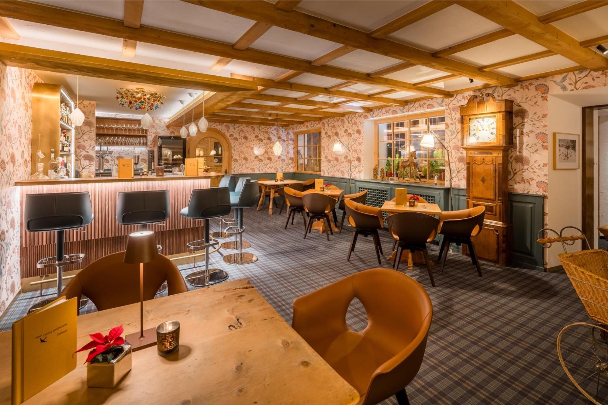 Hotel Chesa Randolina Sils Maria Bagian luar foto