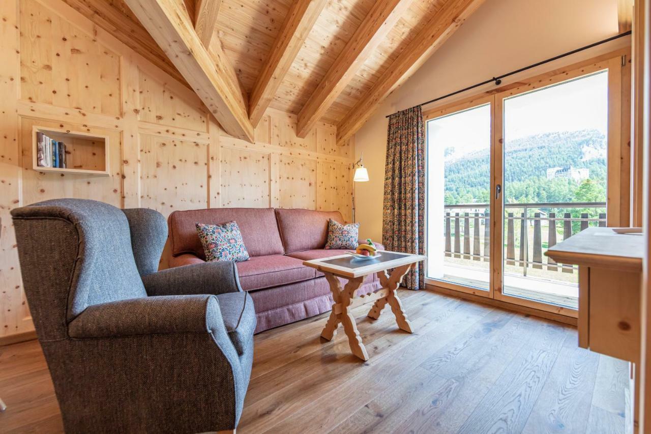 Hotel Chesa Randolina Sils Maria Bagian luar foto