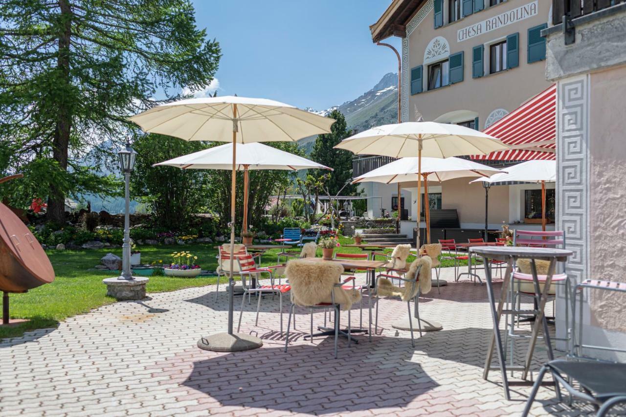 Hotel Chesa Randolina Sils Maria Bagian luar foto