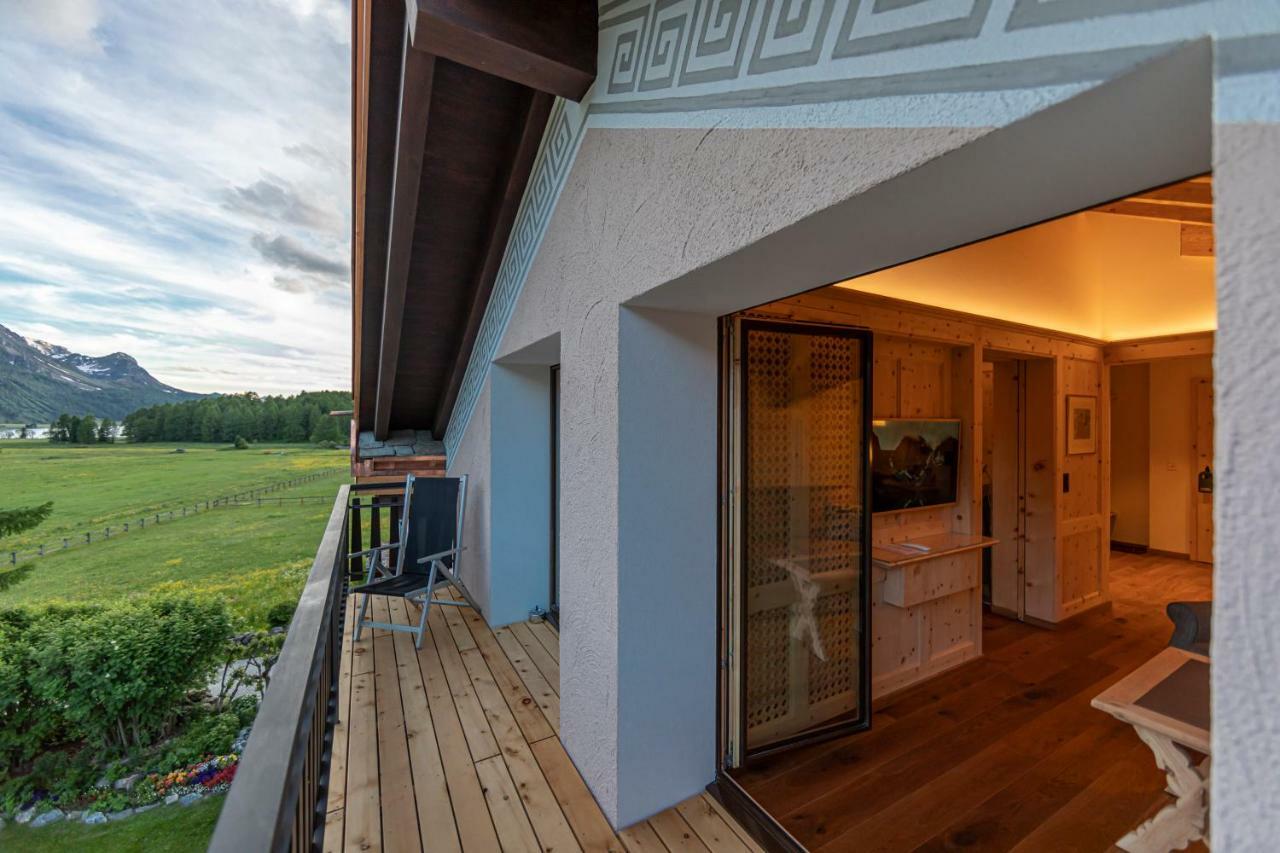 Hotel Chesa Randolina Sils Maria Bagian luar foto