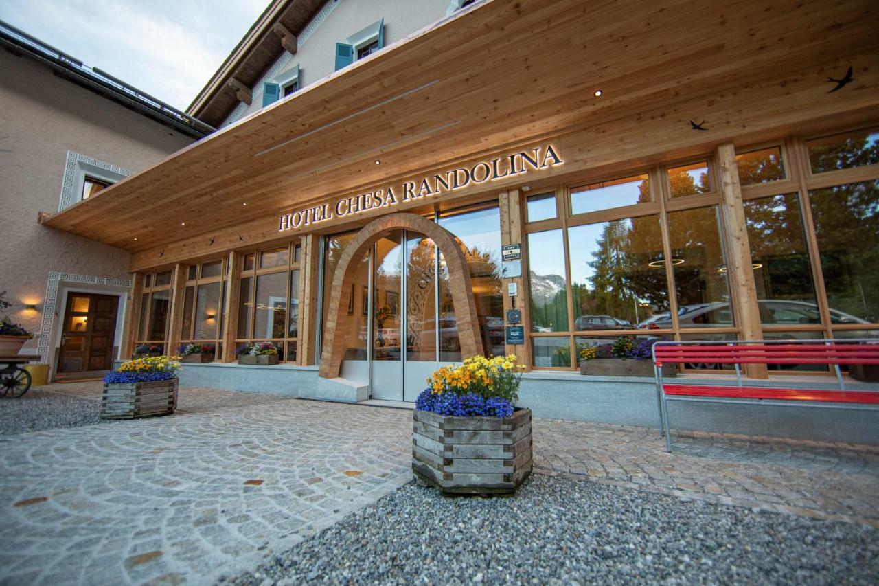 Hotel Chesa Randolina Sils Maria Bagian luar foto