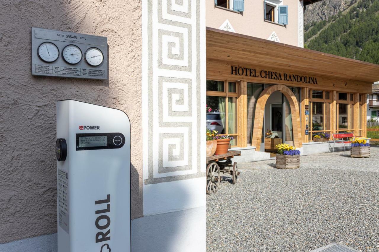 Hotel Chesa Randolina Sils Maria Bagian luar foto